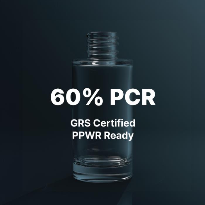 PPWR-Ready: Somang Introduces 60% PCR Cosmetic Glass Packaging